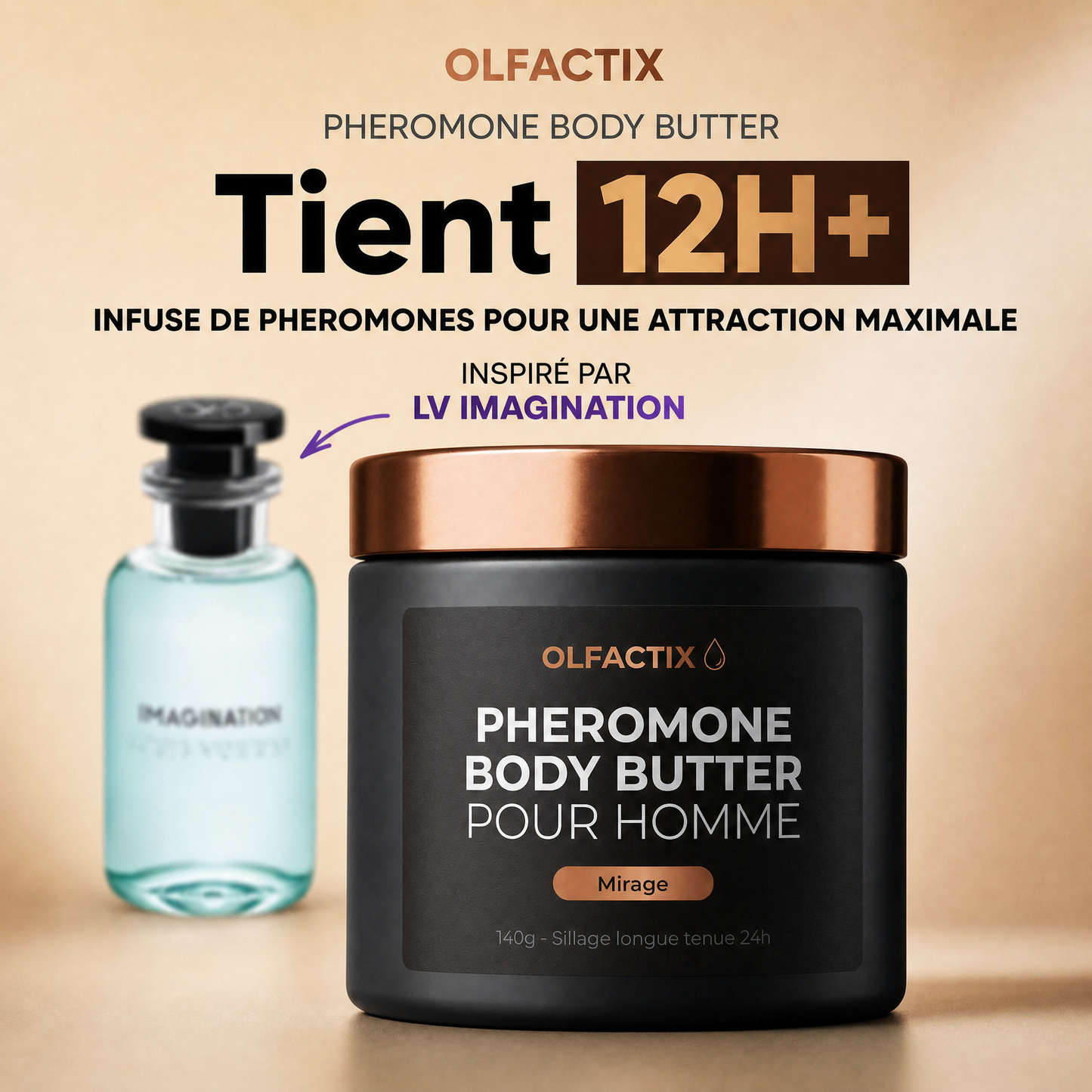 OLFACTIX Mirage — Pheromone Body Butter Pour Homme