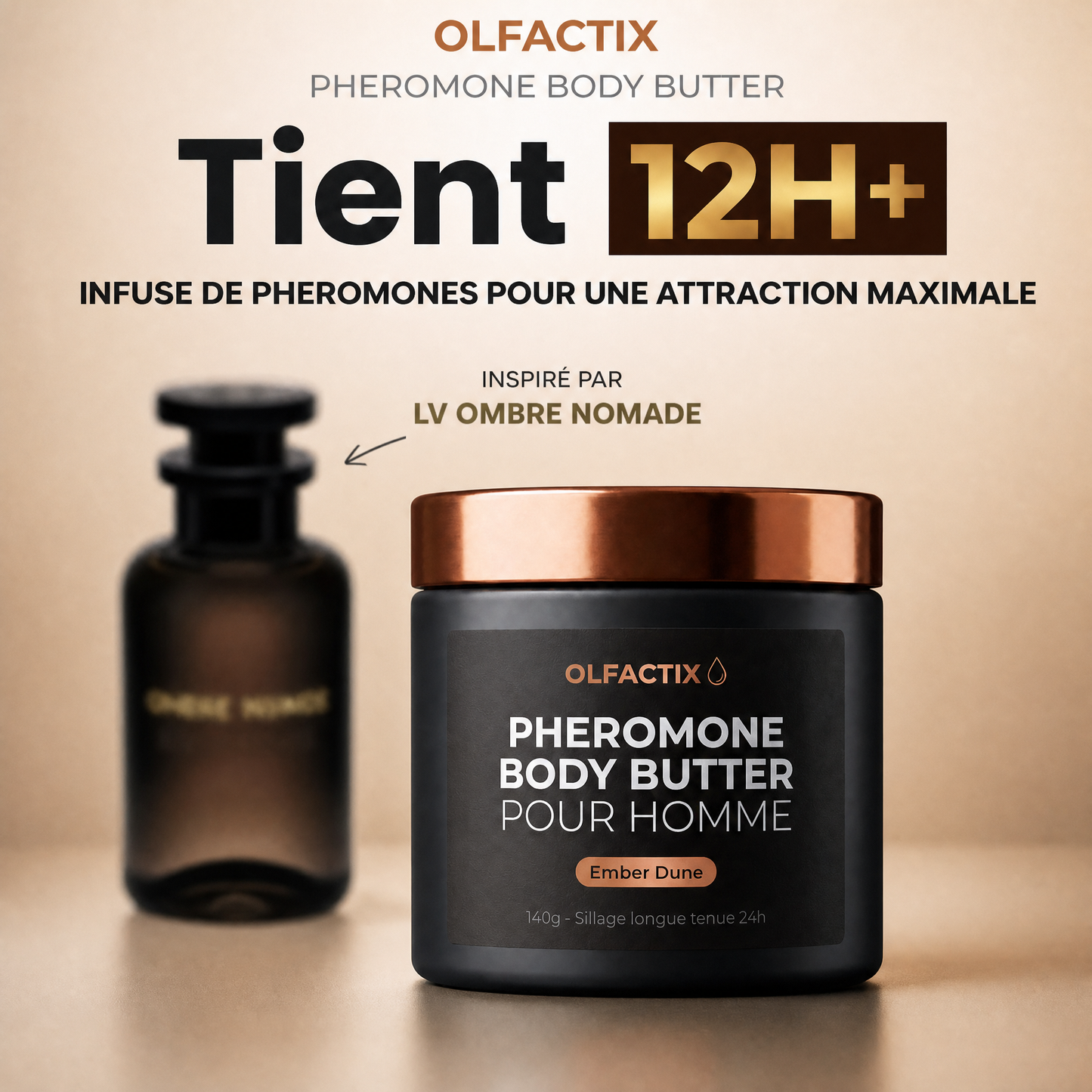 OLFACTIX Ember Dune — Pheromone Body Butter Pour Homme